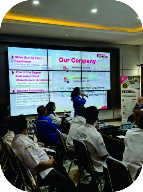 EDUZINC PRO FUMIRA® BERSAMA DINAS PU KEDIRI